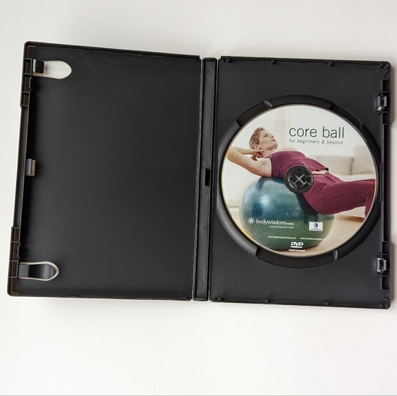 2/$15 Core Ball For Beginners & Beyond: Over 10 Routines DVD - Picture 3 of 4